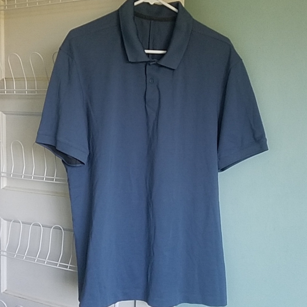 Lululemon Athletica Tech Pique Polo Short Sleeve Shirt